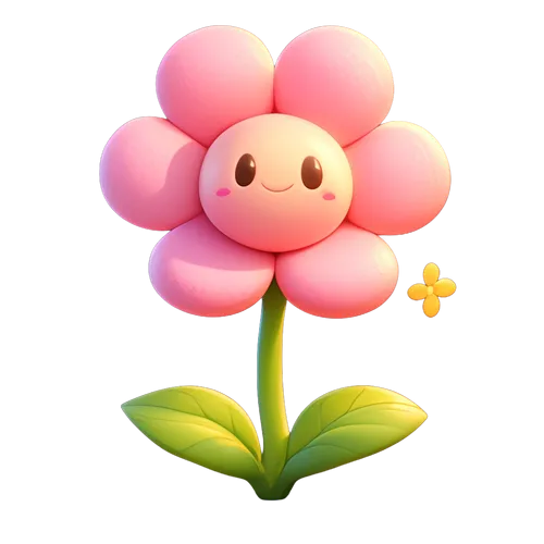 【AIGC素材】情人节鲜花-3D元素
